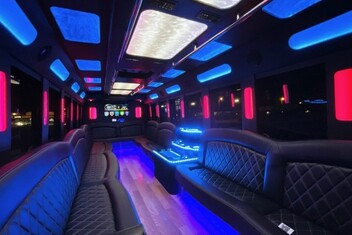 Edinburg Limousine Bus Interior