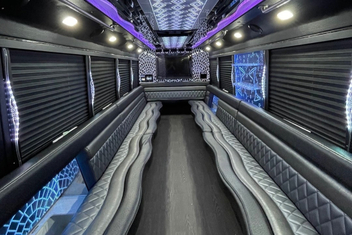 Edinburg Party Bus Interior