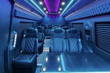 Edinburg Sprinter Bus Interior