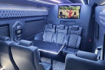 Edinburg Sprinter Van Interior