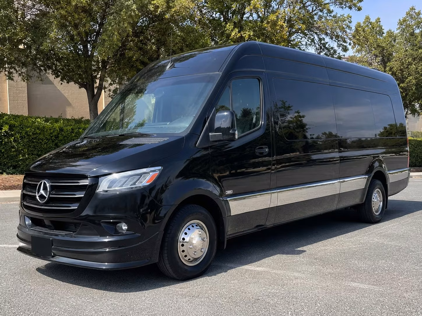 sprinter van with driver